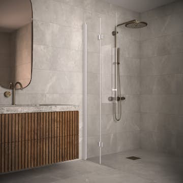 Dusjdør Hietakari Classic 103 Foldbar