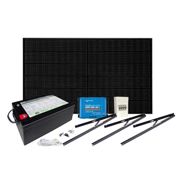 Solcelleanlegg Sunwind 360W Lithium Heat 300At