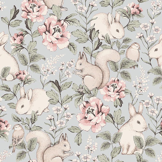 Tapet Boråstapeter Newbie Wallpaper Magic Forest 7474 Outlet