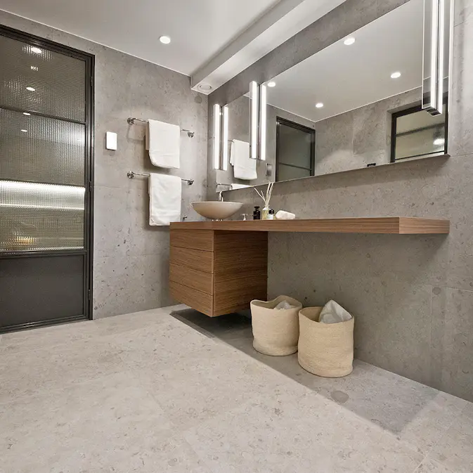 Klinker Bricmate J66 Norrvange Light Grey Brushed 60x60 cm