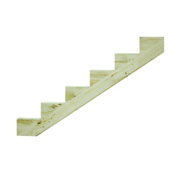 Trappevange Palmako Daniel 6-Trinn Impregnert