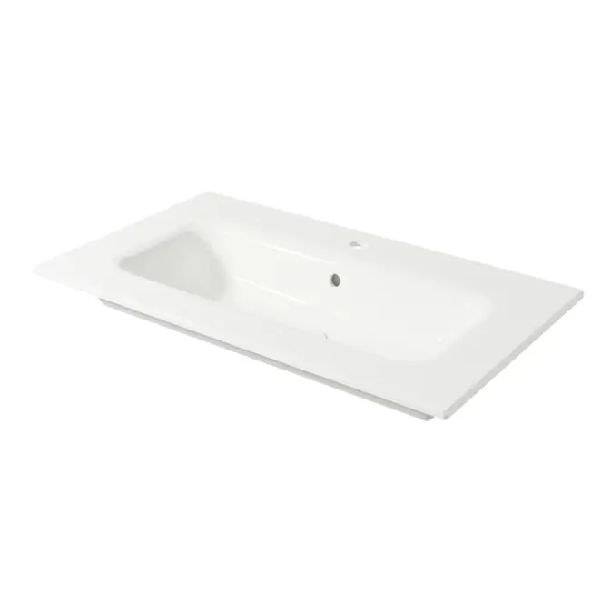 Enkelhandfat Miller Badrum Edge Porslin