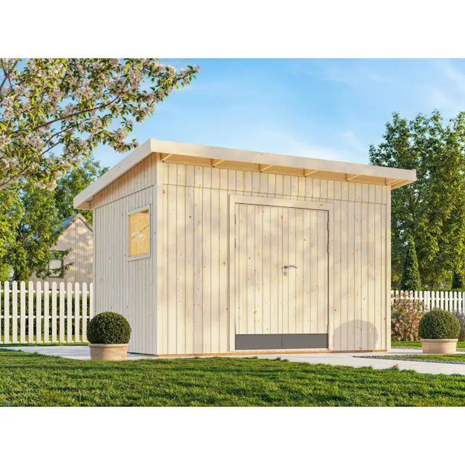 Lagerbod Palmako Stig 8,4 m2 (inv. 8,2 m2) Ubehandlet