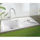 Oppvaskbenk Lavabo Mera 100 SL Keramikk