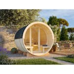 Badstuhus Palmako Anita 1,3 + 0,7 m2 m/Glassfront