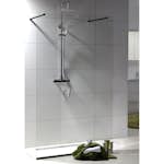 Dusjvegg Noro Frost 115 Klarglass