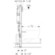 WC-fixtur Geberit Duofix Sigma H112