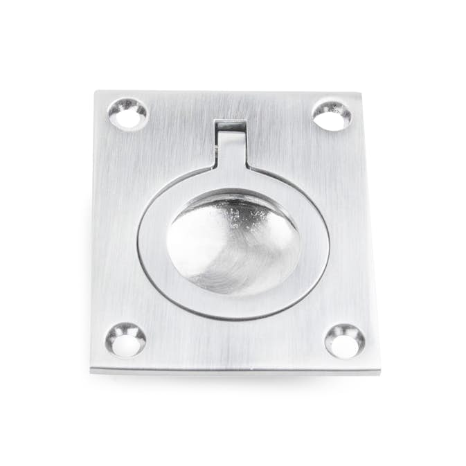 Lukehåndtak Habo 587 Børstet Krom 50x60 mm Outlet