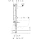 WC-fixtur Geberit Duofix Sigma SAWA H112