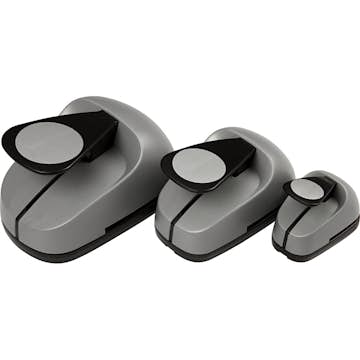 Stansejernsett Creativ Company Lag på Lag Rund 3-Pk