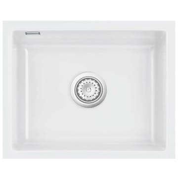 Kjøkkenvask Lavabo Mera 50 U Matt hvit