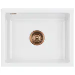 Kjøkkenvask Lavabo Mera 50 U Matt hvit