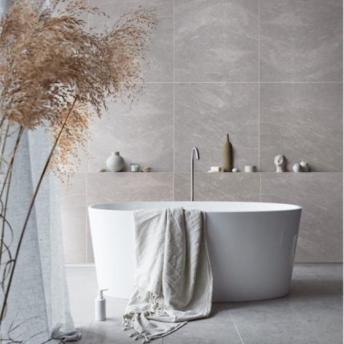 Baderomspanel BerryAlloc Skifer Natur 60X60 BR