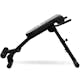 Ryggbenk Trekkrunner 210kg, 101x65x56 cm Sort