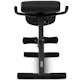 Ryggbenk Trekkrunner 210kg, 101x65x56 cm Sort
