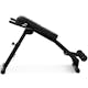 Ryggbenk Trekkrunner 210kg, 101x65x56 cm Sort