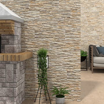 Dekorflis Amiral Beige cm Røff