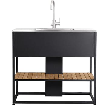 Oppvaskmodul Skeldervik Stainless Countertop Frittstående