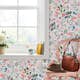 Tapet Joules Fields Edge Floral Antique Crème