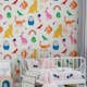 Tapet Joules Country Critters Heroes White/rainbow