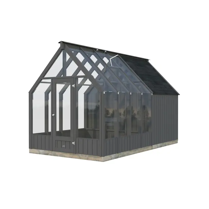 Drivhus Palmako Emilia 10,2 m² (inv. 5,4+4,0 m²)