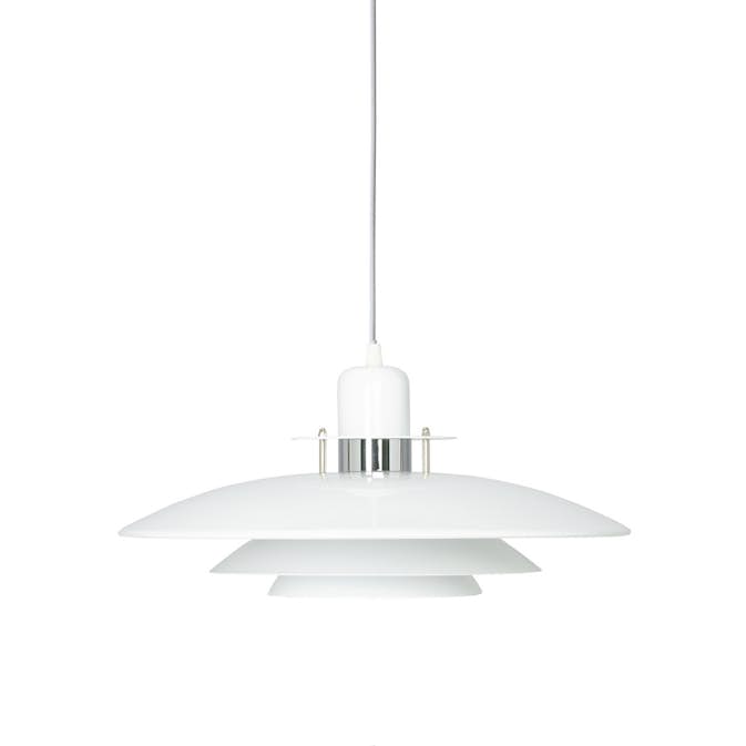 Taklampe Belid Primus I Pendel D430 mm Hvit/Krom E27