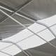 Lagertelt Lyfco med takpanel 98m² 620g/m² PVC