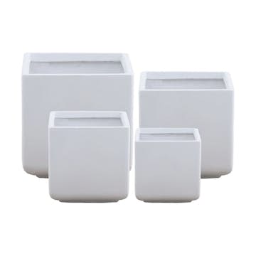 Krukke Lyfco Firkantet HHvit