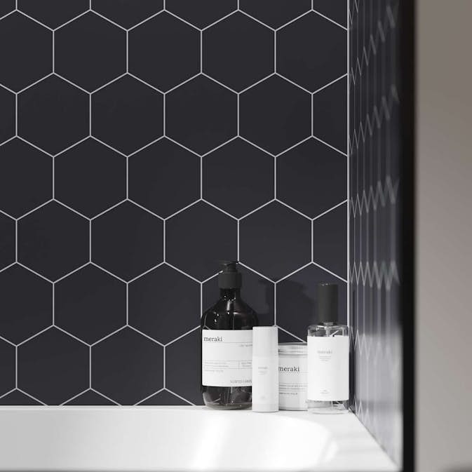 Baderomspanel Fibo 2024-M71 S Black