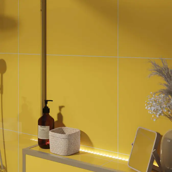 Baderomspanel Fibo 5223-M6040 Yellow