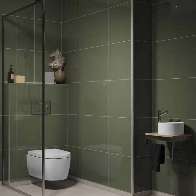 Baderomspanel Fibo 5207-M6040 Camo Green