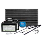 Solcelleanlegg Sunwind 185W Lithium 2x100At