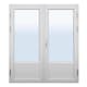 Dobbel Balkongdør H-vinduet+ PVC