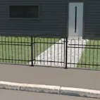 Gjerde Skotte Garden Tidlös 200x90 cm