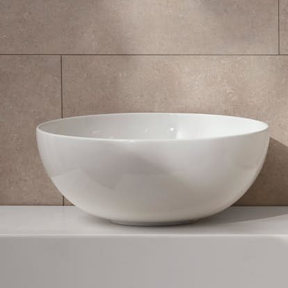 Fristående Tvättställ Miller Badrum Bowl Porslin