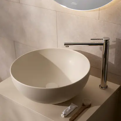 Fristående Tvättställ Miller Badrum Bowl Porslin