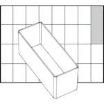 Basisinnsats Raaco Nr. A9-2 H47 mm Str 109x39 mm 1 Stk