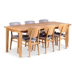 Spisegruppe Stenexpo Visby med 6 Tjörn Stoler