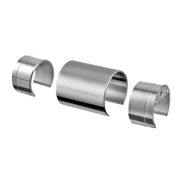 Kobling Herrljunga Ledstångsfabrik Rett Overligger Innendørs 50 mm