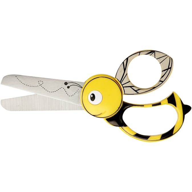 Barnesaks Fiskars med Dyremotiv Bie L: 13 cm 1 Stk