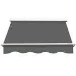 Vindusmarkise Metalcraft UV-bestandig 120 cm