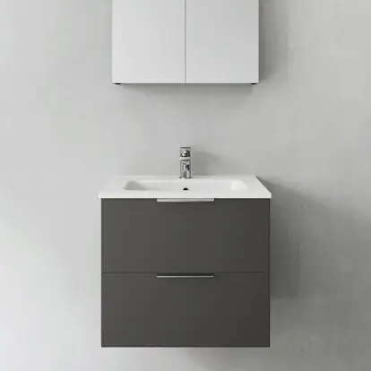 Tvättställsskåp Hafa Shape med Tvättställ