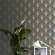 Tapet ESTAhome Art Deco Mørkeblå/Gull