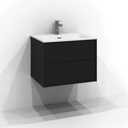 Tvättställsskåp Svedbergs Epos 60x45 med 2 Lådor