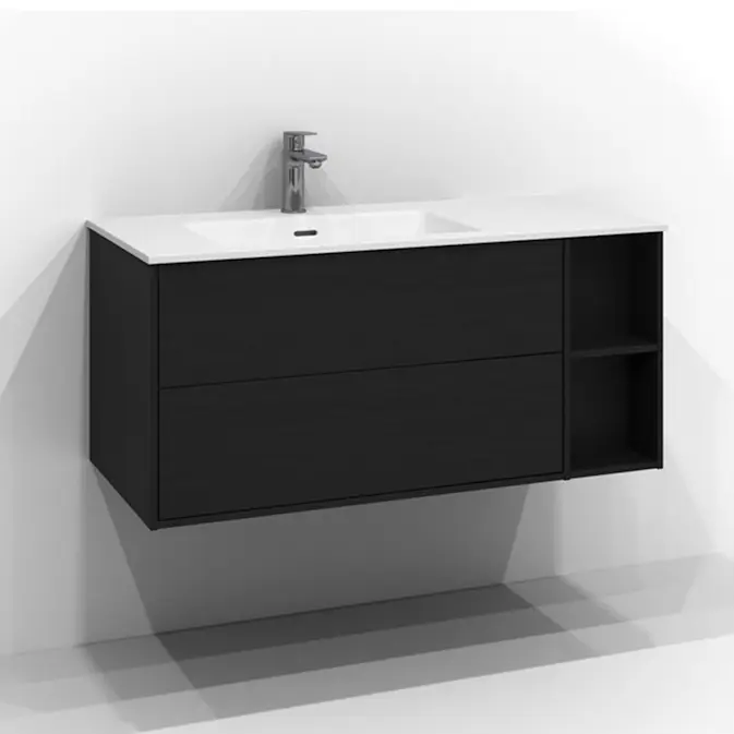 Tvättställsskåp Svedbergs Epos 100x45 med 2 Lådor