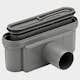 Linjeavlopp Unidrain ClassicLine Nisch