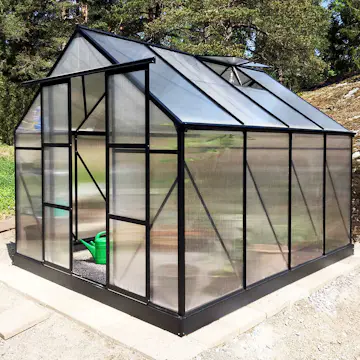 Drivhus Metalcraft 7,2 kvm Rektangulær