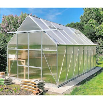 Drivhus Metalcraft 18 kvm Rektangulær
