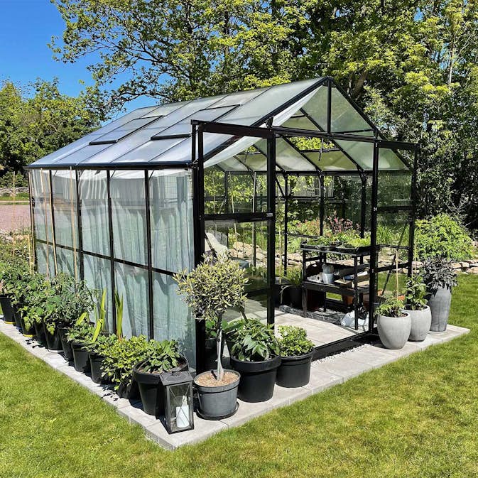 Drivhus Metalcraft 8 kvm Rektangulær