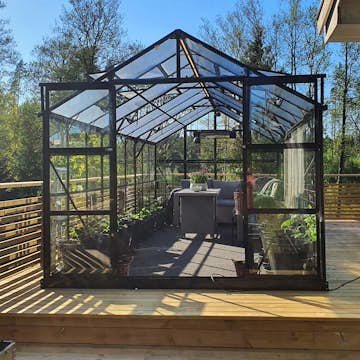 Drivhus Metalcraft 14,4 kvm Rektangulær